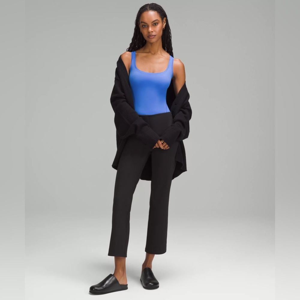 Lululemon Wundermost Ultra-Soft Nulu Square-Neck Sleeveless Bodysuit